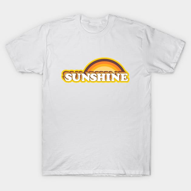 Sunshine T-Shirt by RetroDesign